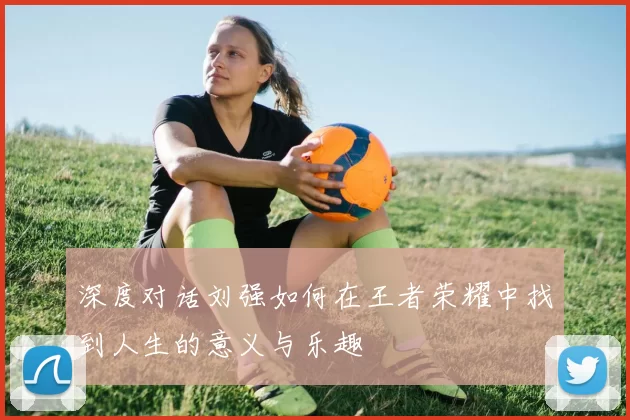 深度对话刘强如何在王者荣耀中找到人生的意义与乐趣