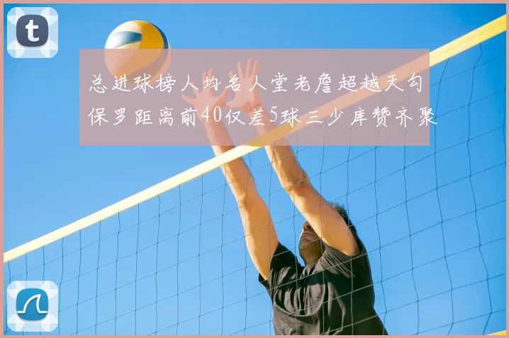 总进球榜人均名人堂老詹超越天勾保罗距离前40仅差5球三少库赞齐聚榜单